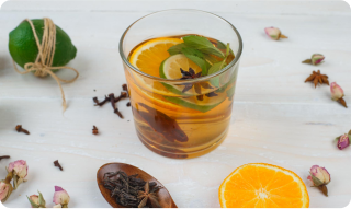 the image of tea packs